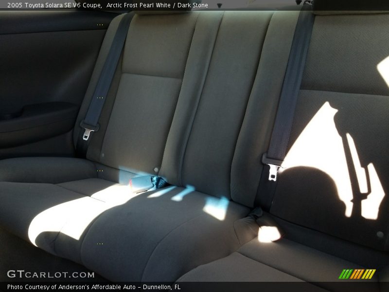 Arctic Frost Pearl White / Dark Stone 2005 Toyota Solara SE V6 Coupe