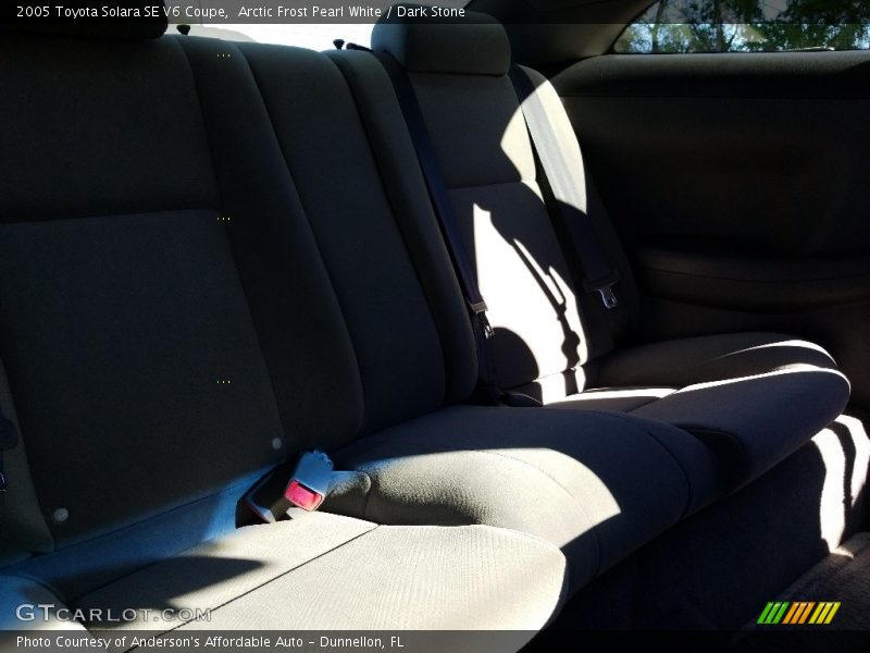 Arctic Frost Pearl White / Dark Stone 2005 Toyota Solara SE V6 Coupe