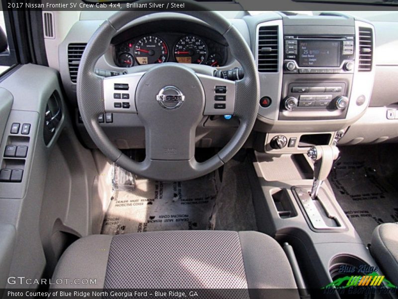 Brilliant Silver / Steel 2017 Nissan Frontier SV Crew Cab 4x4