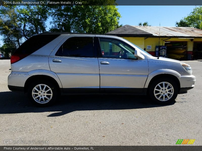 Platinum Metallic / Gray 2006 Buick Rendezvous CX