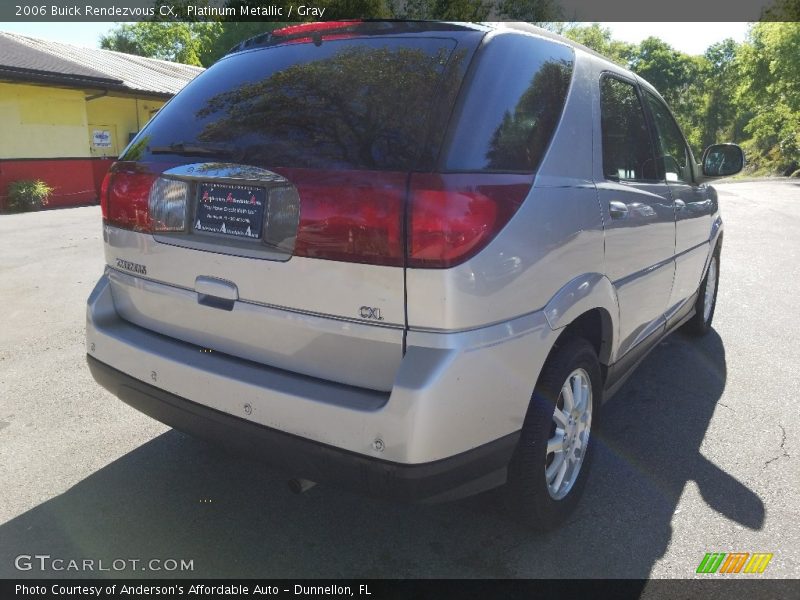 Platinum Metallic / Gray 2006 Buick Rendezvous CX