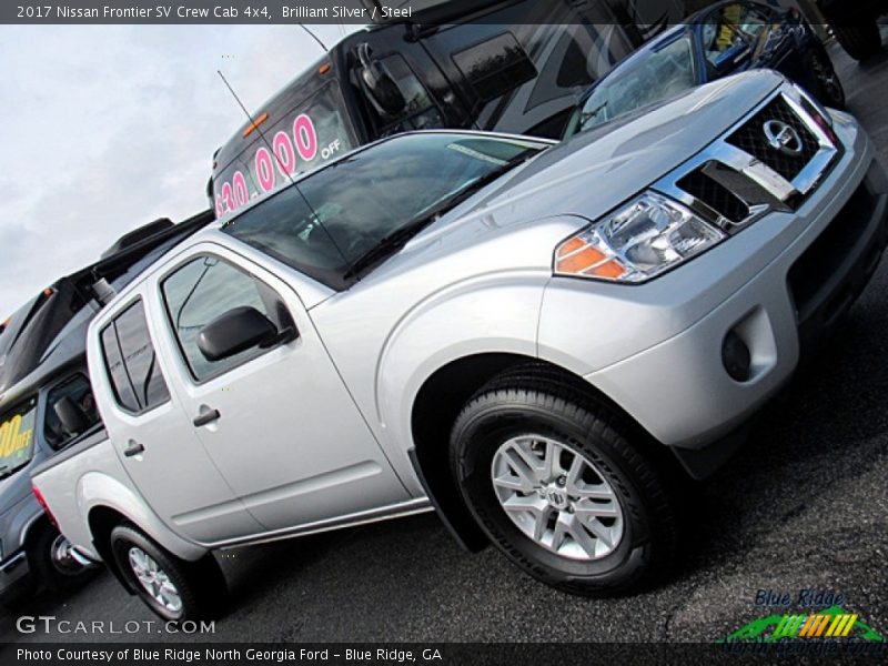 Brilliant Silver / Steel 2017 Nissan Frontier SV Crew Cab 4x4