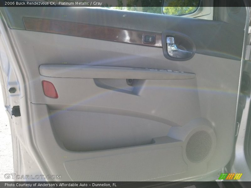 Platinum Metallic / Gray 2006 Buick Rendezvous CX