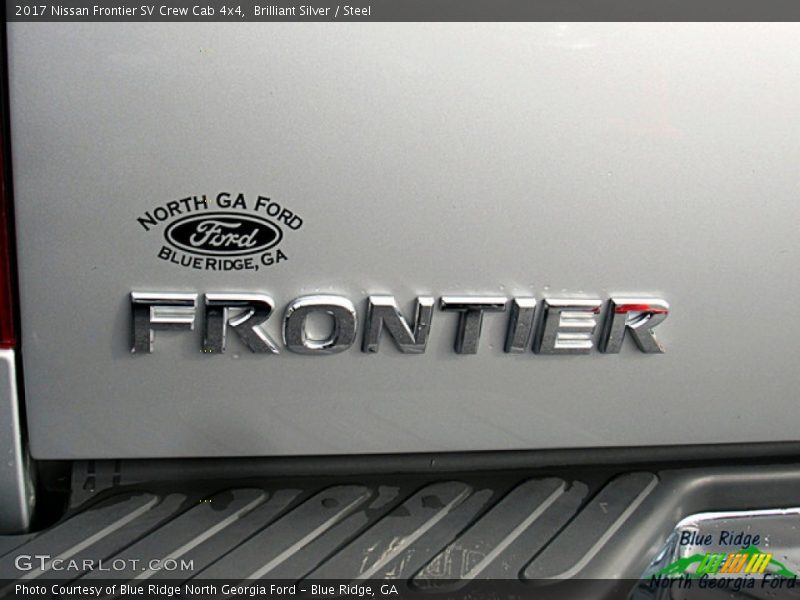 Brilliant Silver / Steel 2017 Nissan Frontier SV Crew Cab 4x4