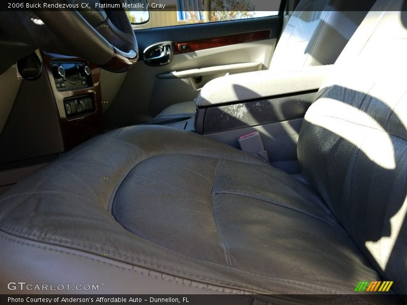 Platinum Metallic / Gray 2006 Buick Rendezvous CX