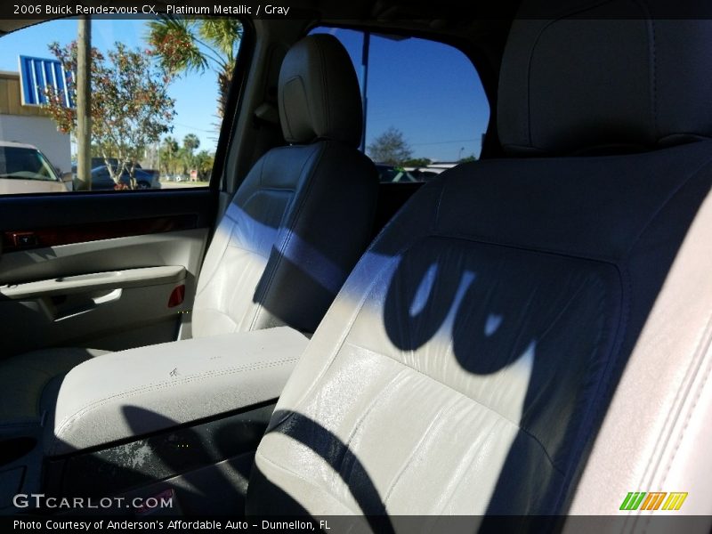 Platinum Metallic / Gray 2006 Buick Rendezvous CX