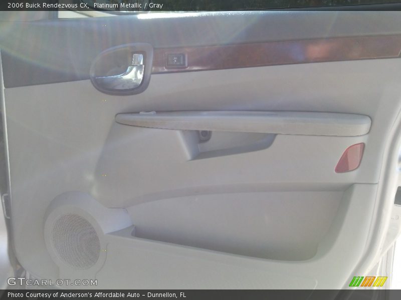 Platinum Metallic / Gray 2006 Buick Rendezvous CX