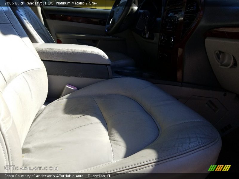 Platinum Metallic / Gray 2006 Buick Rendezvous CX