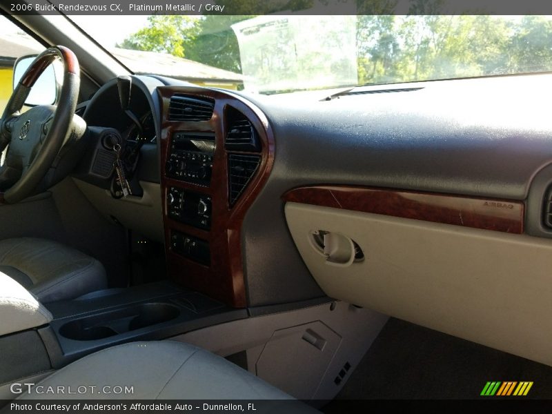 Platinum Metallic / Gray 2006 Buick Rendezvous CX
