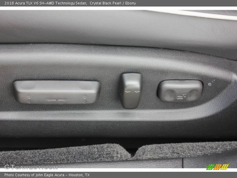 Crystal Black Pearl / Ebony 2018 Acura TLX V6 SH-AWD Technology Sedan