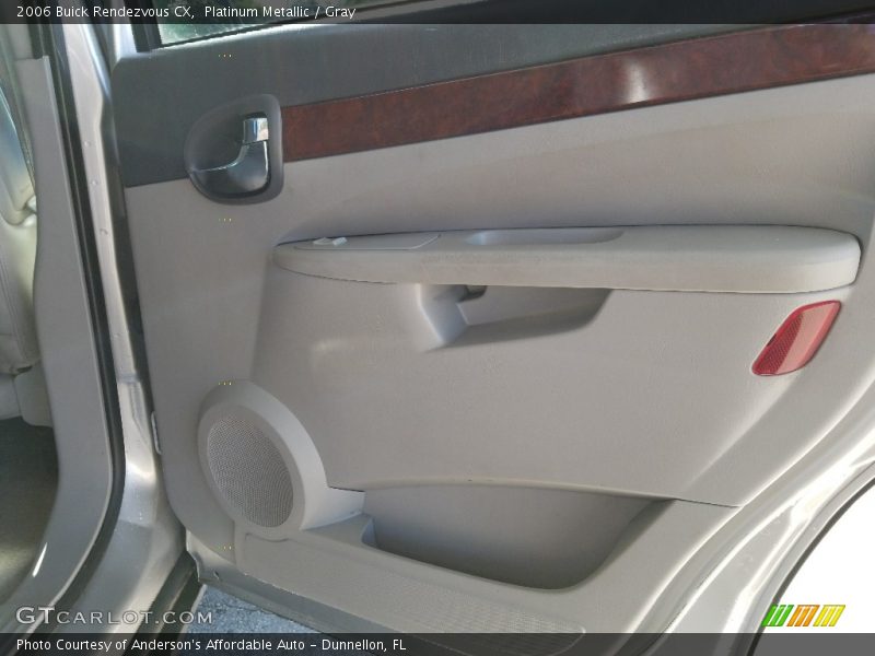 Platinum Metallic / Gray 2006 Buick Rendezvous CX