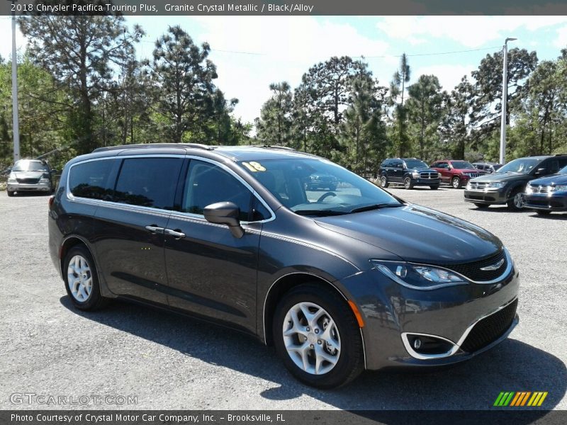 Granite Crystal Metallic / Black/Alloy 2018 Chrysler Pacifica Touring Plus