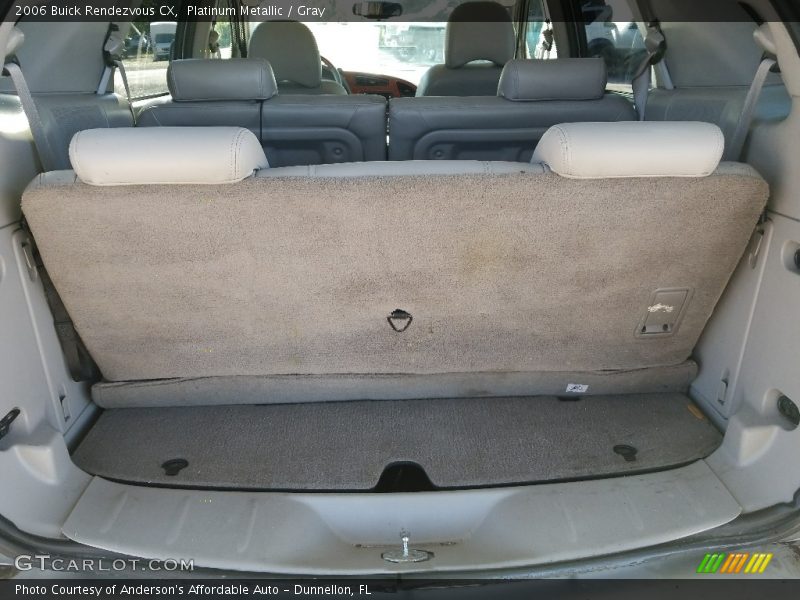 Platinum Metallic / Gray 2006 Buick Rendezvous CX