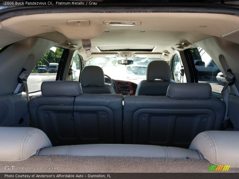 Platinum Metallic / Gray 2006 Buick Rendezvous CX