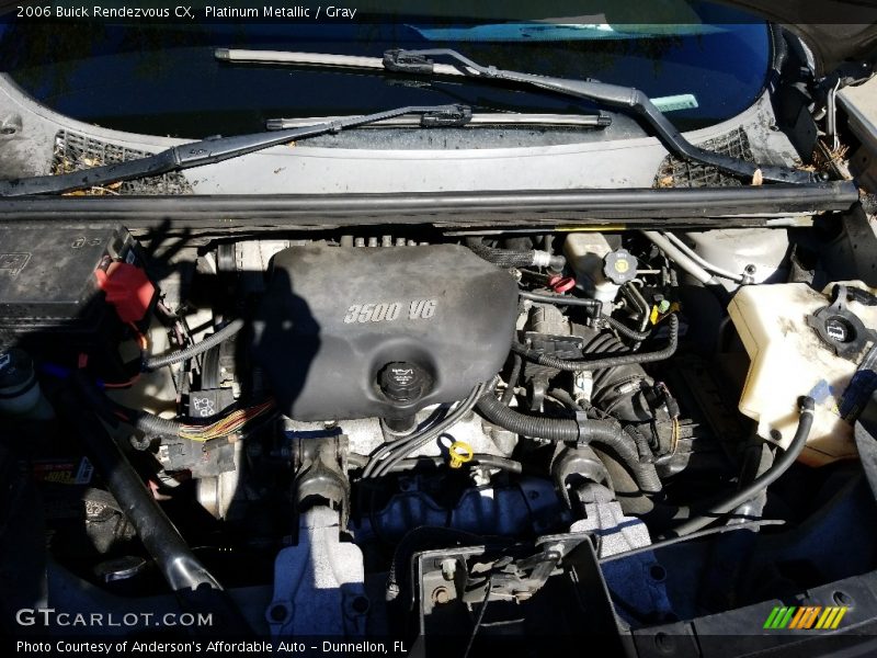 Platinum Metallic / Gray 2006 Buick Rendezvous CX