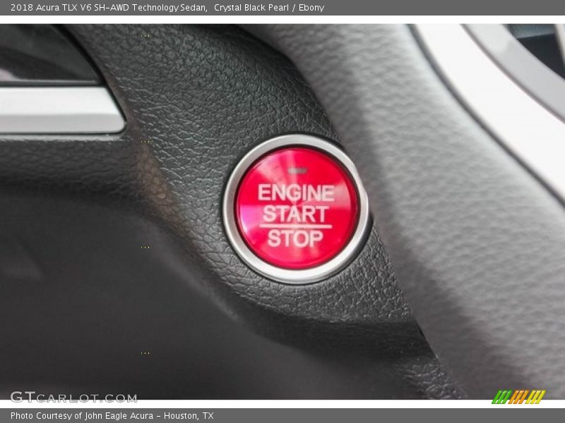 Crystal Black Pearl / Ebony 2018 Acura TLX V6 SH-AWD Technology Sedan