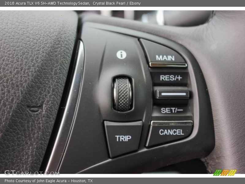 Crystal Black Pearl / Ebony 2018 Acura TLX V6 SH-AWD Technology Sedan