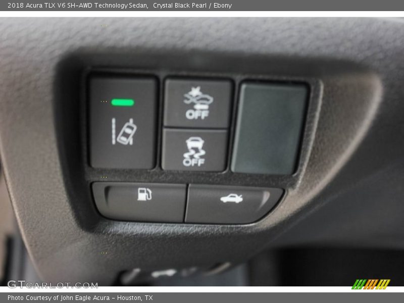 Crystal Black Pearl / Ebony 2018 Acura TLX V6 SH-AWD Technology Sedan