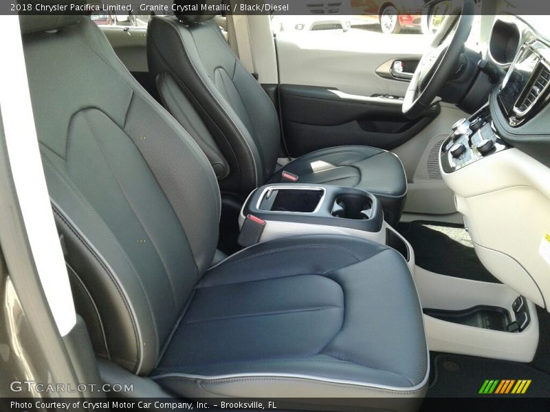 Granite Crystal Metallic / Black/Diesel 2018 Chrysler Pacifica Limited