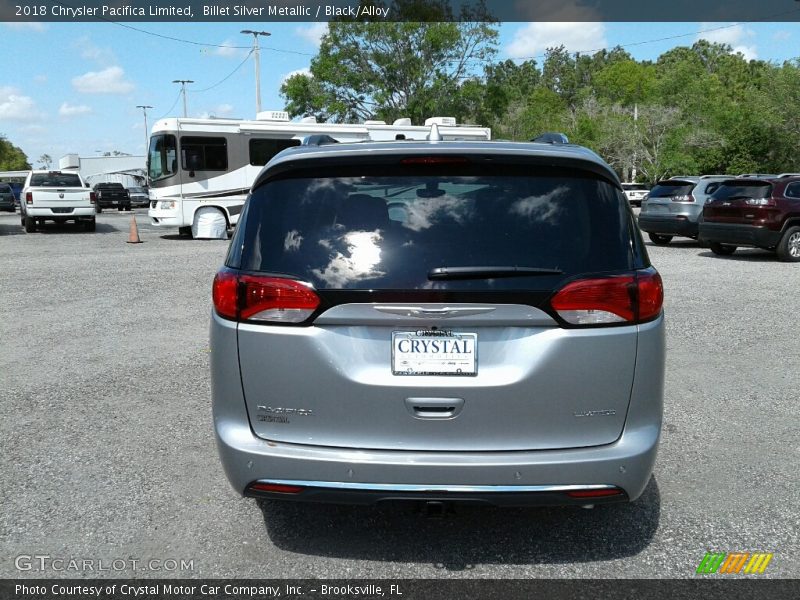 Billet Silver Metallic / Black/Alloy 2018 Chrysler Pacifica Limited