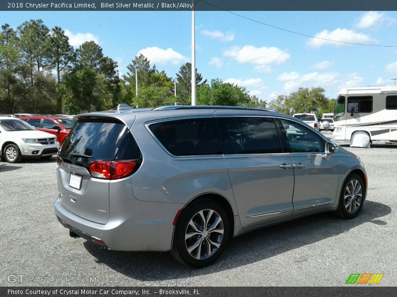 Billet Silver Metallic / Black/Alloy 2018 Chrysler Pacifica Limited