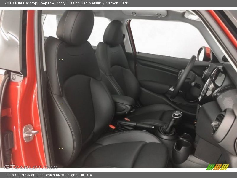 Blazing Red Metallic / Carbon Black 2018 Mini Hardtop Cooper 4 Door