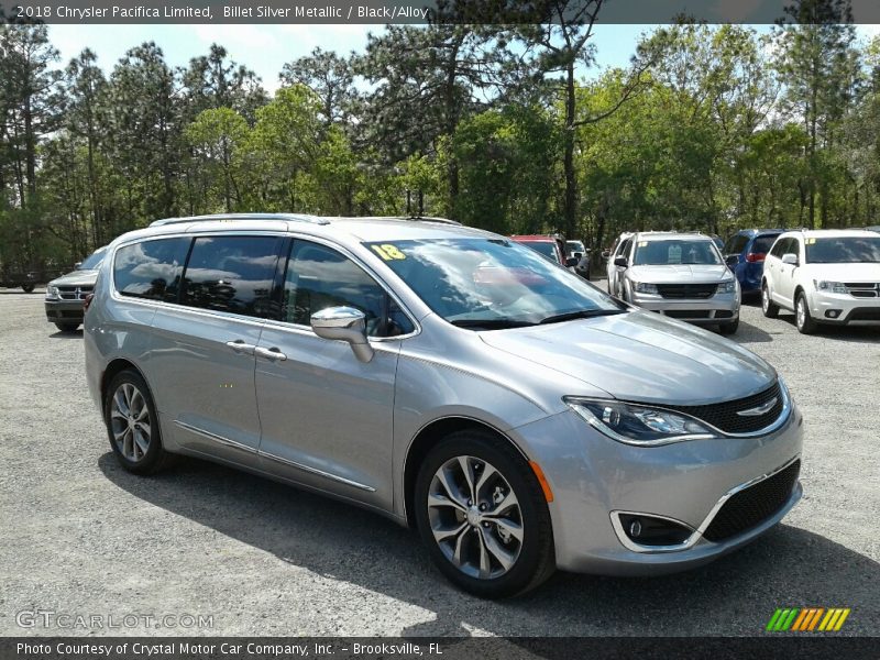Billet Silver Metallic / Black/Alloy 2018 Chrysler Pacifica Limited