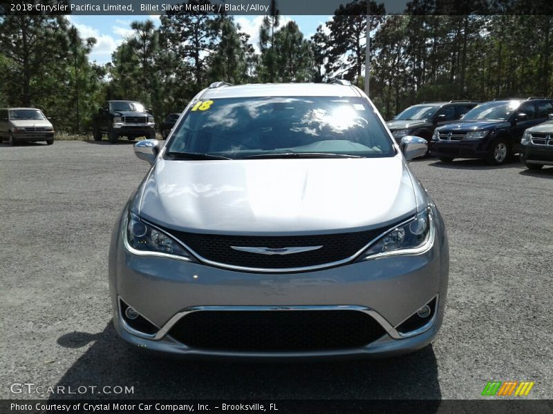 Billet Silver Metallic / Black/Alloy 2018 Chrysler Pacifica Limited
