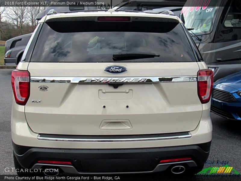 Platinum Dune / Medium Stone 2018 Ford Explorer XLT