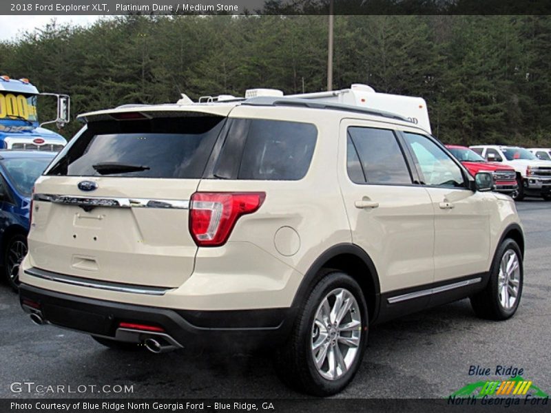 Platinum Dune / Medium Stone 2018 Ford Explorer XLT