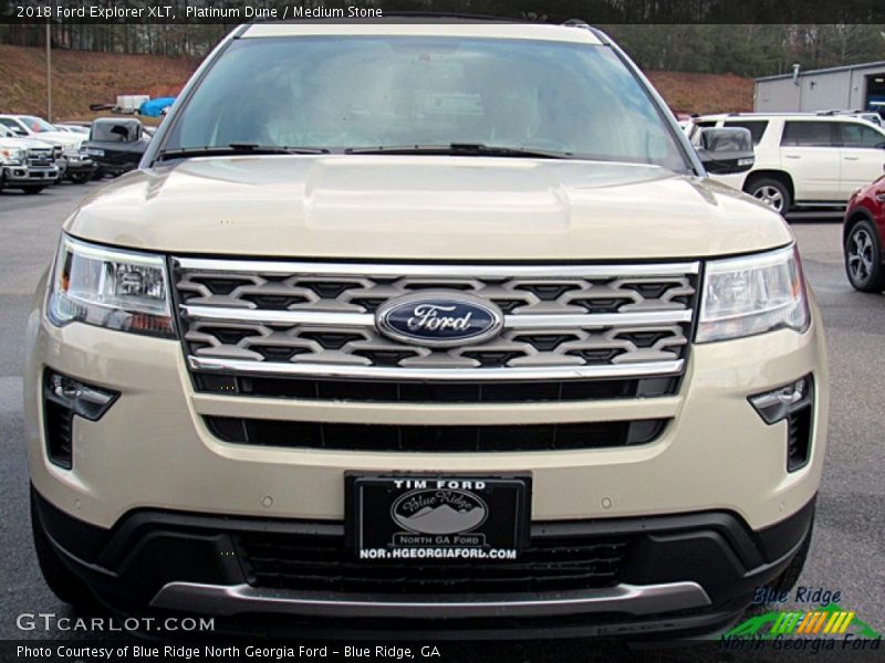 Platinum Dune / Medium Stone 2018 Ford Explorer XLT