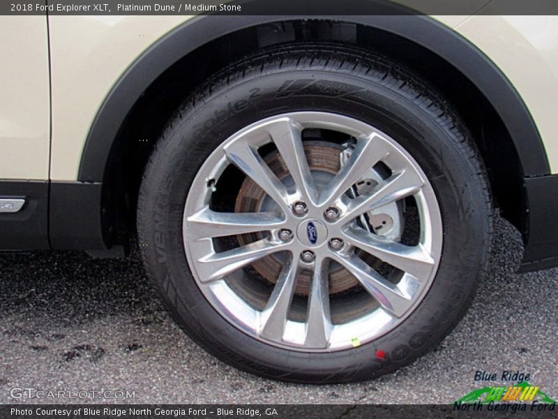 Platinum Dune / Medium Stone 2018 Ford Explorer XLT