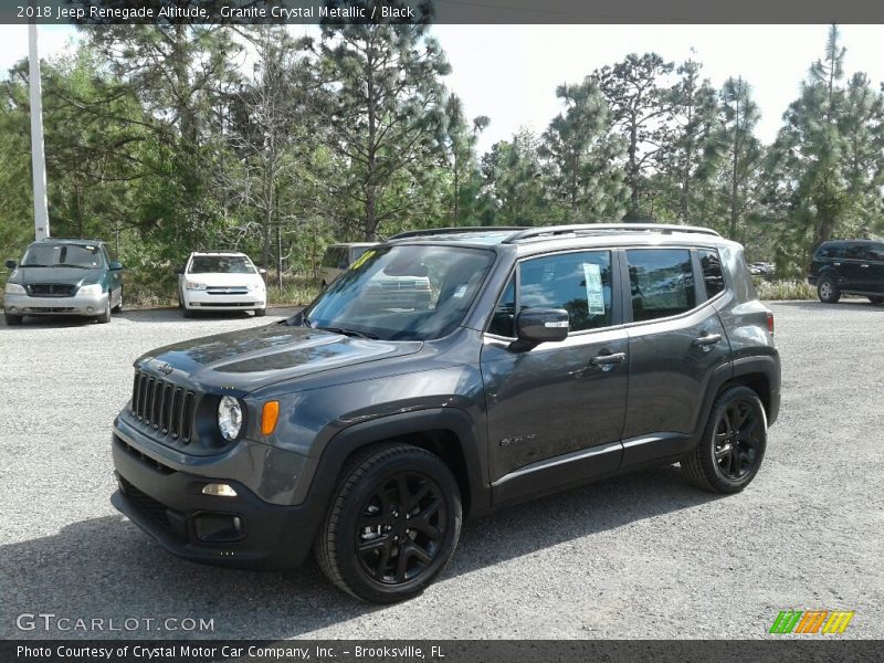 Granite Crystal Metallic / Black 2018 Jeep Renegade Altitude