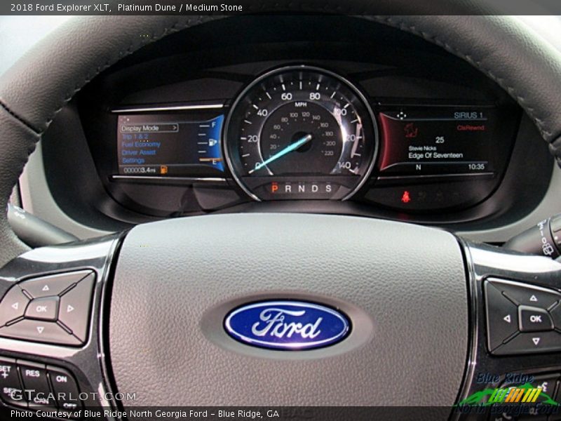 Platinum Dune / Medium Stone 2018 Ford Explorer XLT