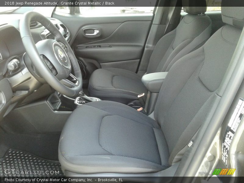 Granite Crystal Metallic / Black 2018 Jeep Renegade Altitude