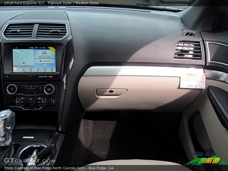 Platinum Dune / Medium Stone 2018 Ford Explorer XLT