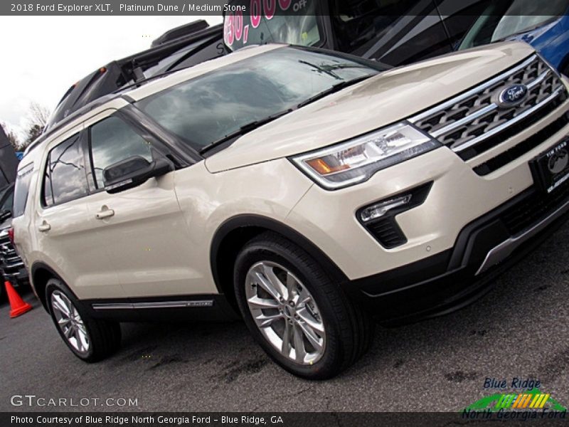 Platinum Dune / Medium Stone 2018 Ford Explorer XLT