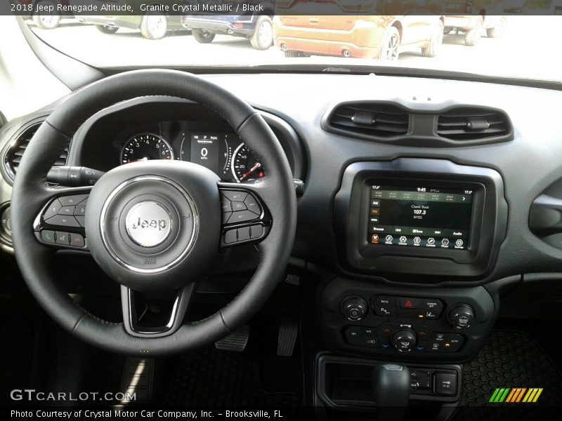 Granite Crystal Metallic / Black 2018 Jeep Renegade Altitude