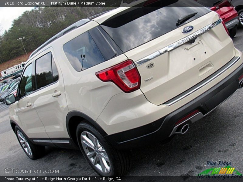 Platinum Dune / Medium Stone 2018 Ford Explorer XLT