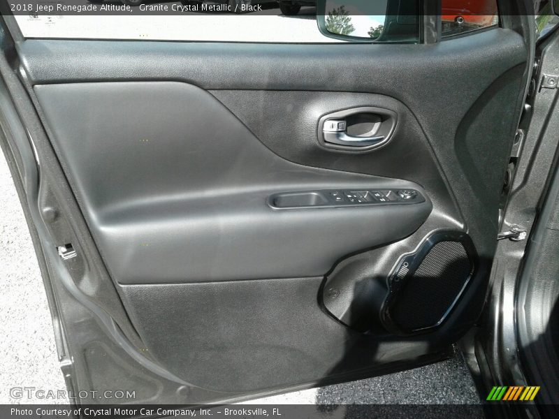 Granite Crystal Metallic / Black 2018 Jeep Renegade Altitude