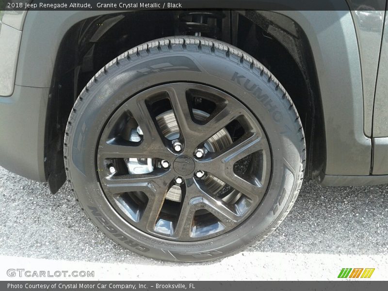 Granite Crystal Metallic / Black 2018 Jeep Renegade Altitude