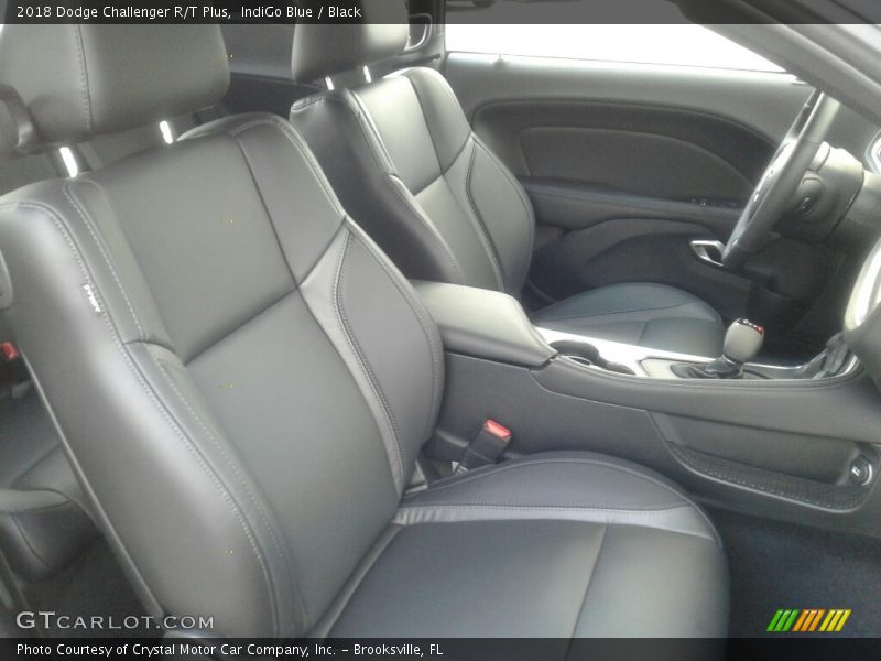 IndiGo Blue / Black 2018 Dodge Challenger R/T Plus
