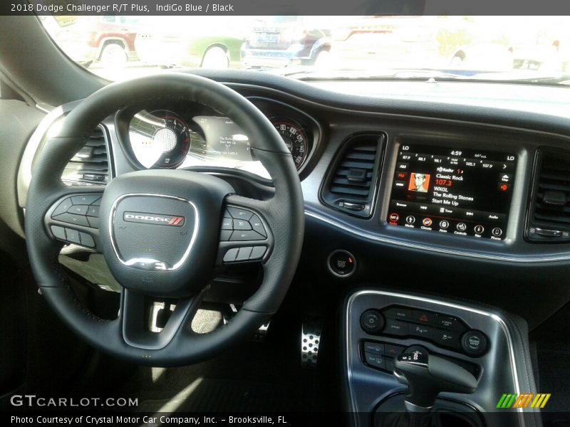 IndiGo Blue / Black 2018 Dodge Challenger R/T Plus