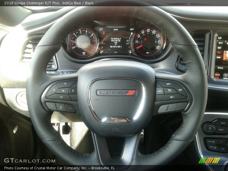 IndiGo Blue / Black 2018 Dodge Challenger R/T Plus