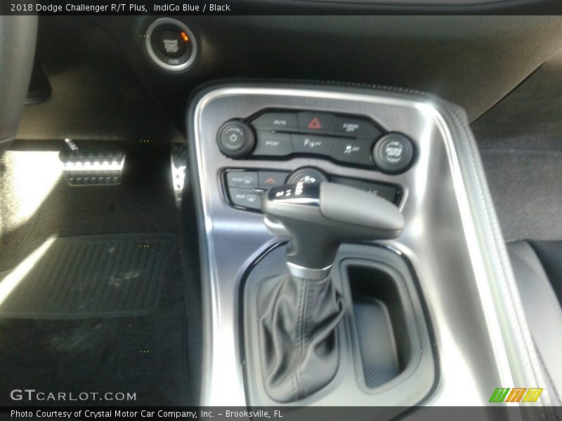 IndiGo Blue / Black 2018 Dodge Challenger R/T Plus