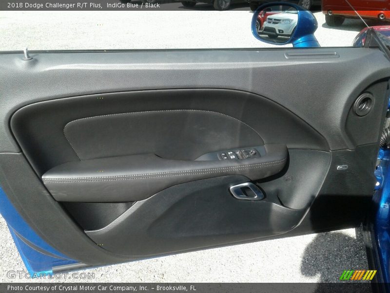 IndiGo Blue / Black 2018 Dodge Challenger R/T Plus