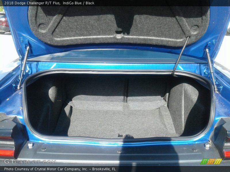 IndiGo Blue / Black 2018 Dodge Challenger R/T Plus