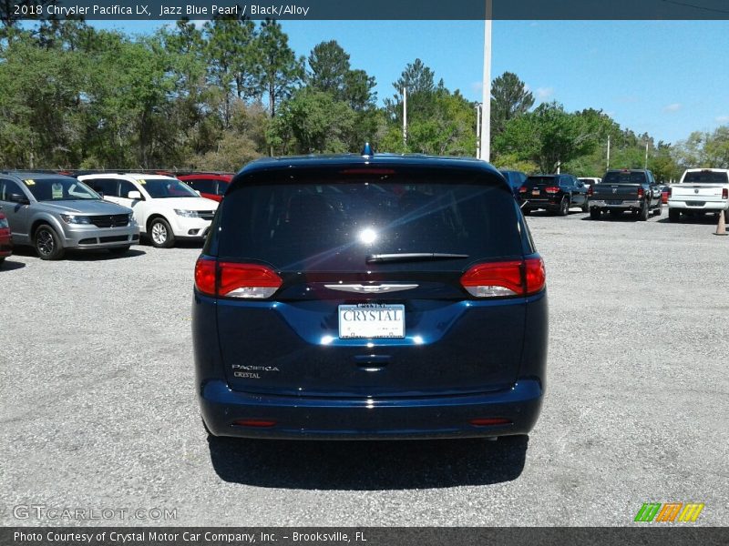 Jazz Blue Pearl / Black/Alloy 2018 Chrysler Pacifica LX