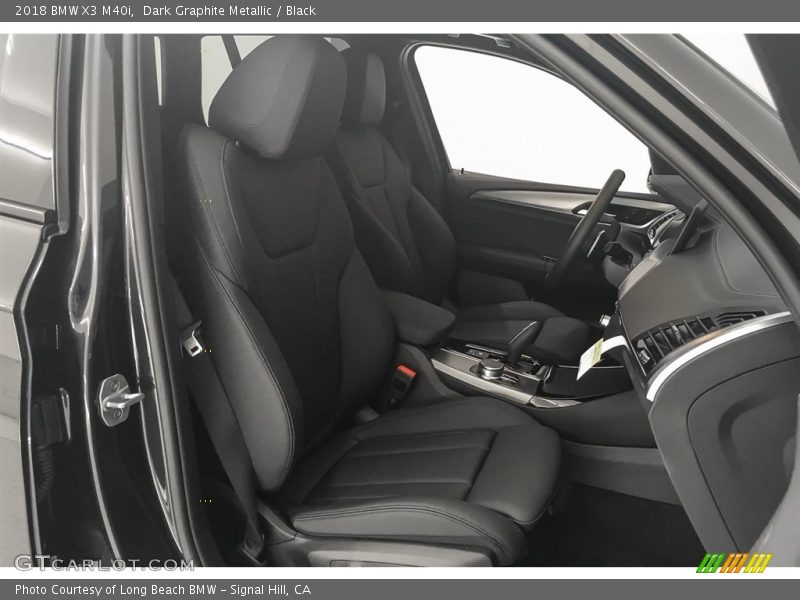 Dark Graphite Metallic / Black 2018 BMW X3 M40i