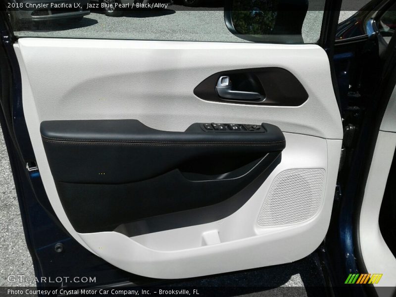 Jazz Blue Pearl / Black/Alloy 2018 Chrysler Pacifica LX